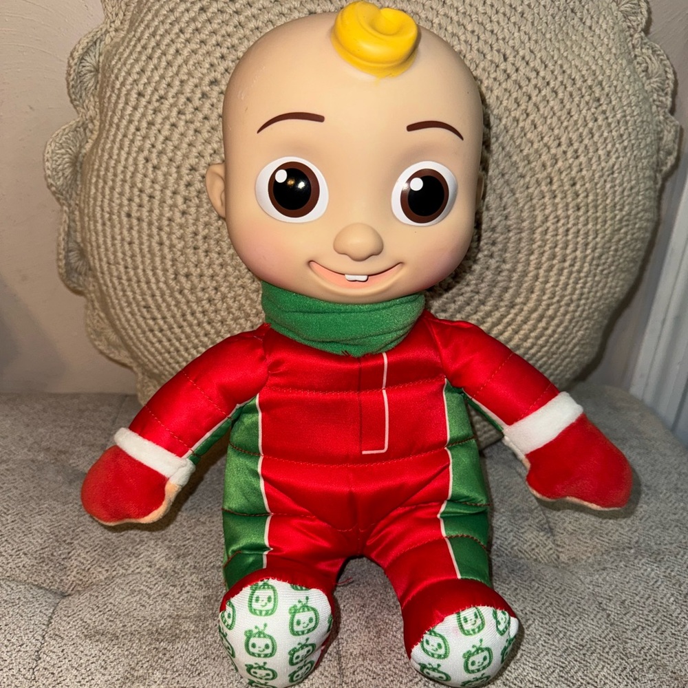 Hide and Seek in the snow JJ doll